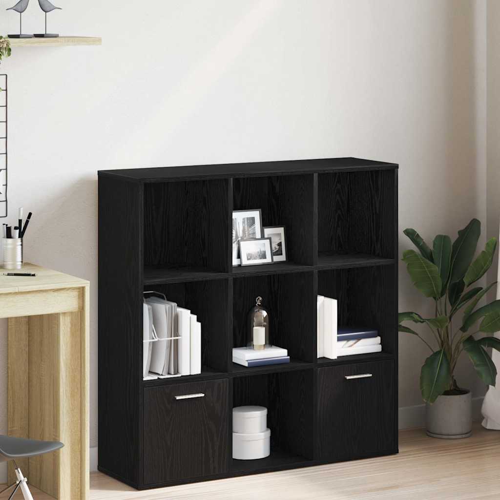 Bücherregal Weiß 98x30x98 cm Holzwerkstoff
