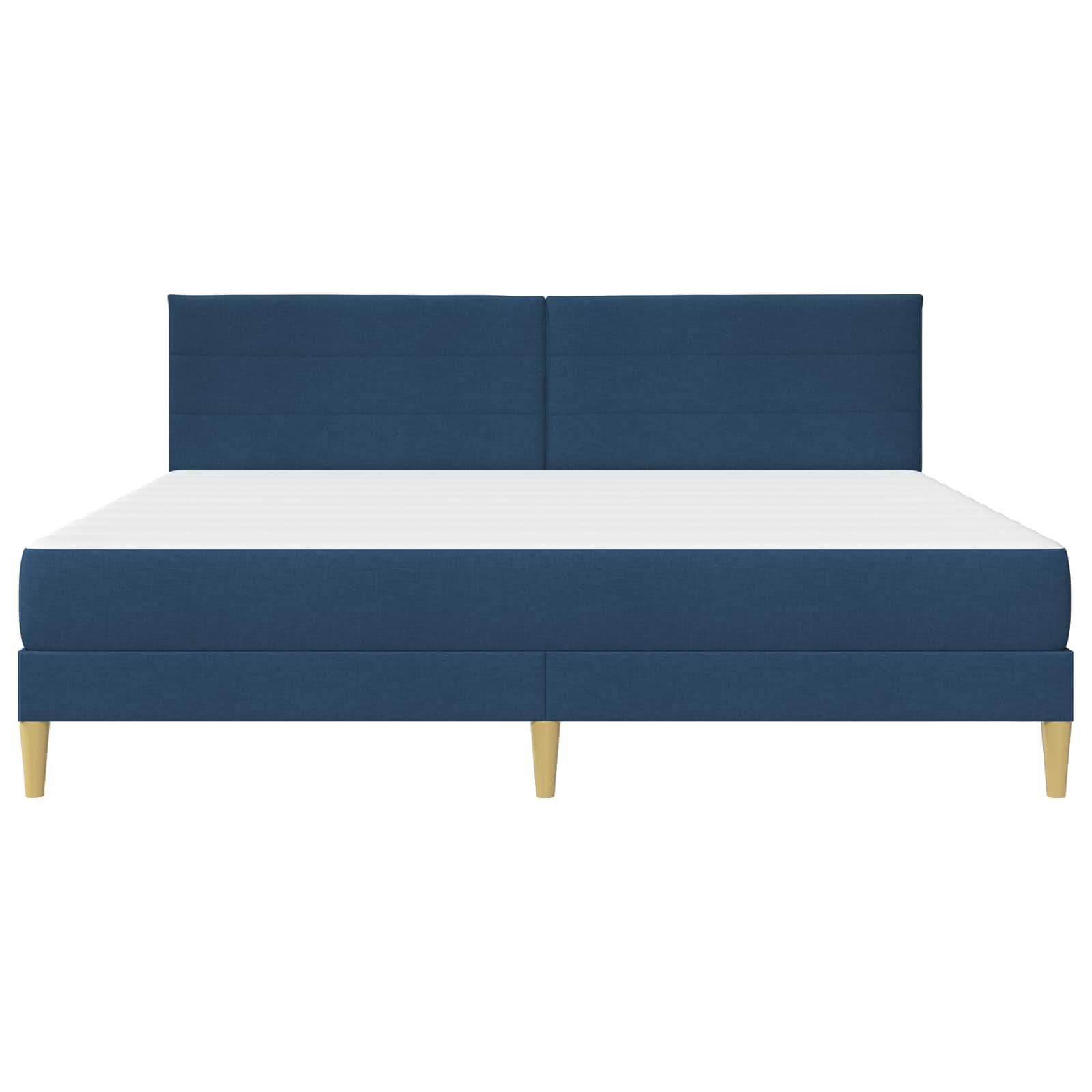 Bettrahmen Hellgrau 80 x 200 cm Polyester