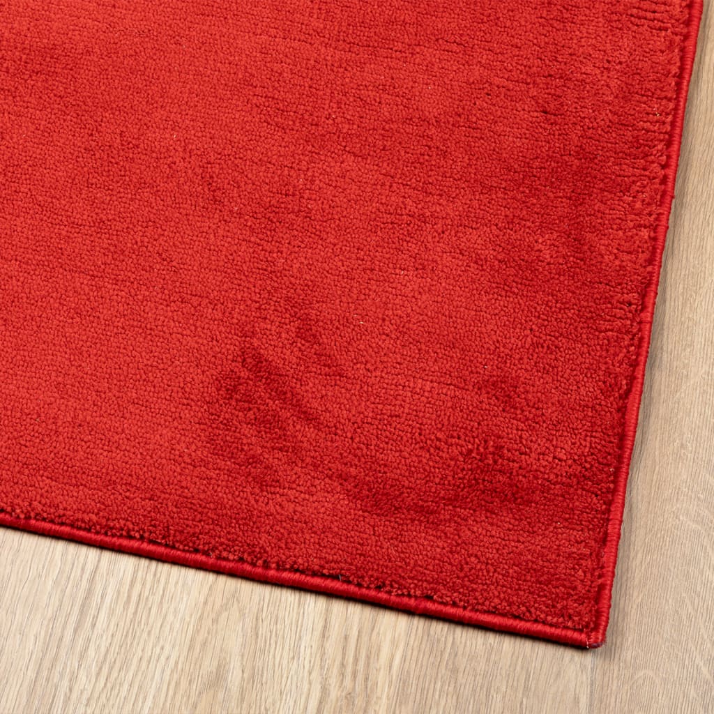 Teppich OVIEDO Kurzflor Anthrazit 120x120 cm