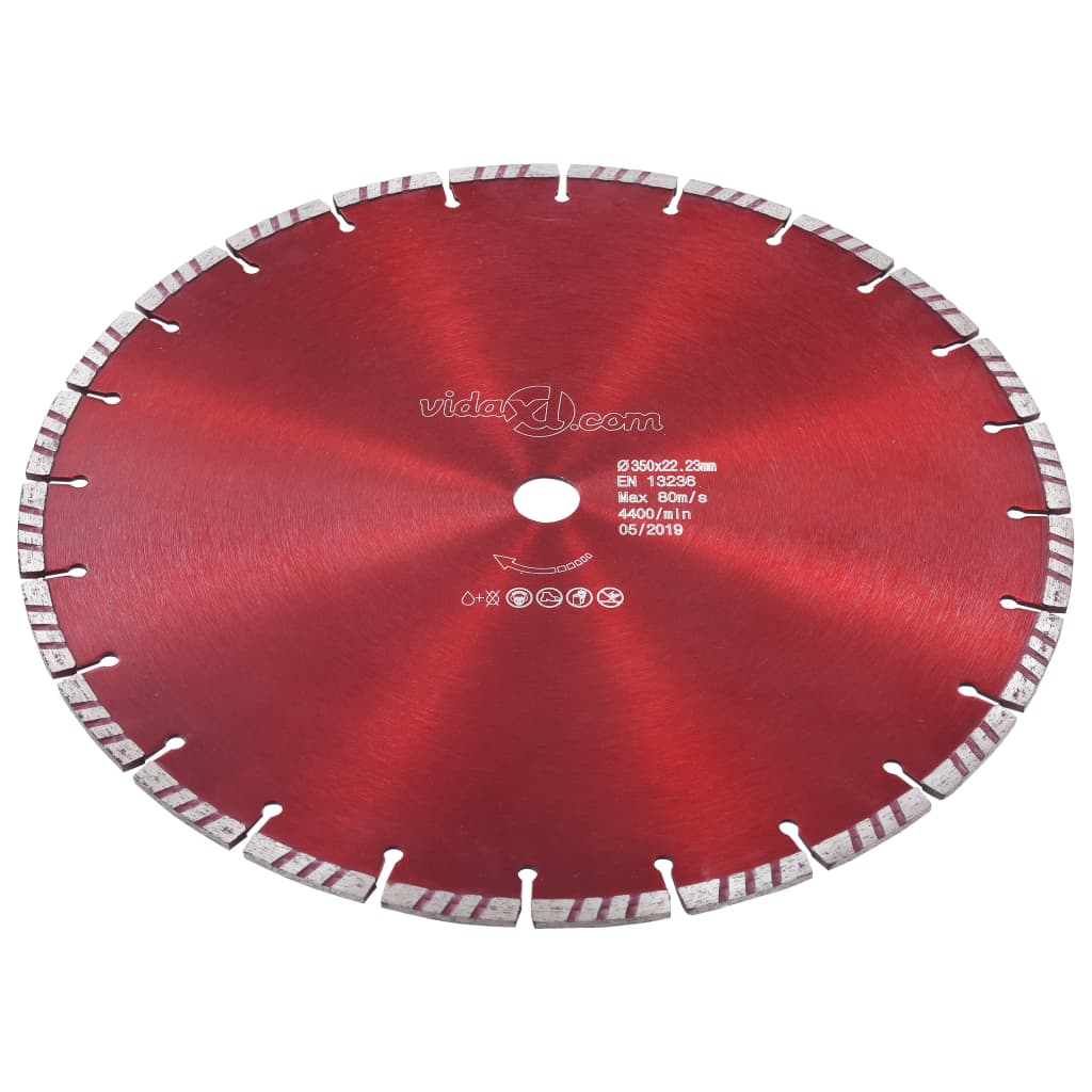 Diamant-Trennscheibe mit Turbo Stahl 300 mm