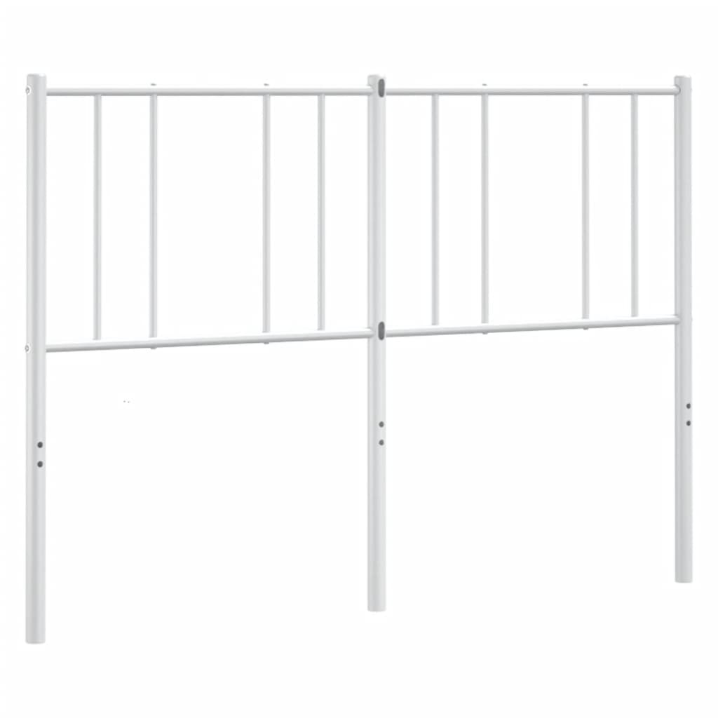 Ersatz-Kopfteil Metall Schwarz 80 cm