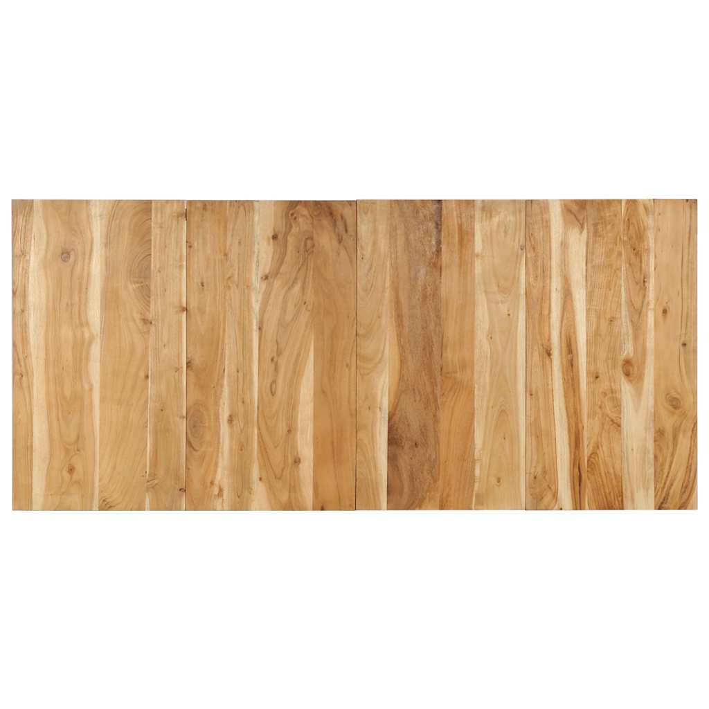 Kopfteil Mehrfarbig 160 cm Massivholz Altholz