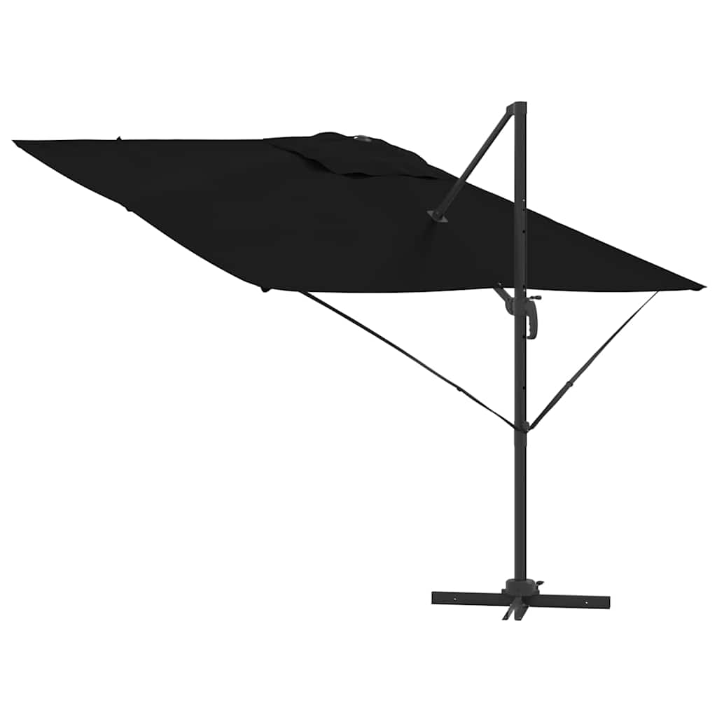 Roma Parasol Beige 286 x 284 x 265 cm Aluminium und Polyester