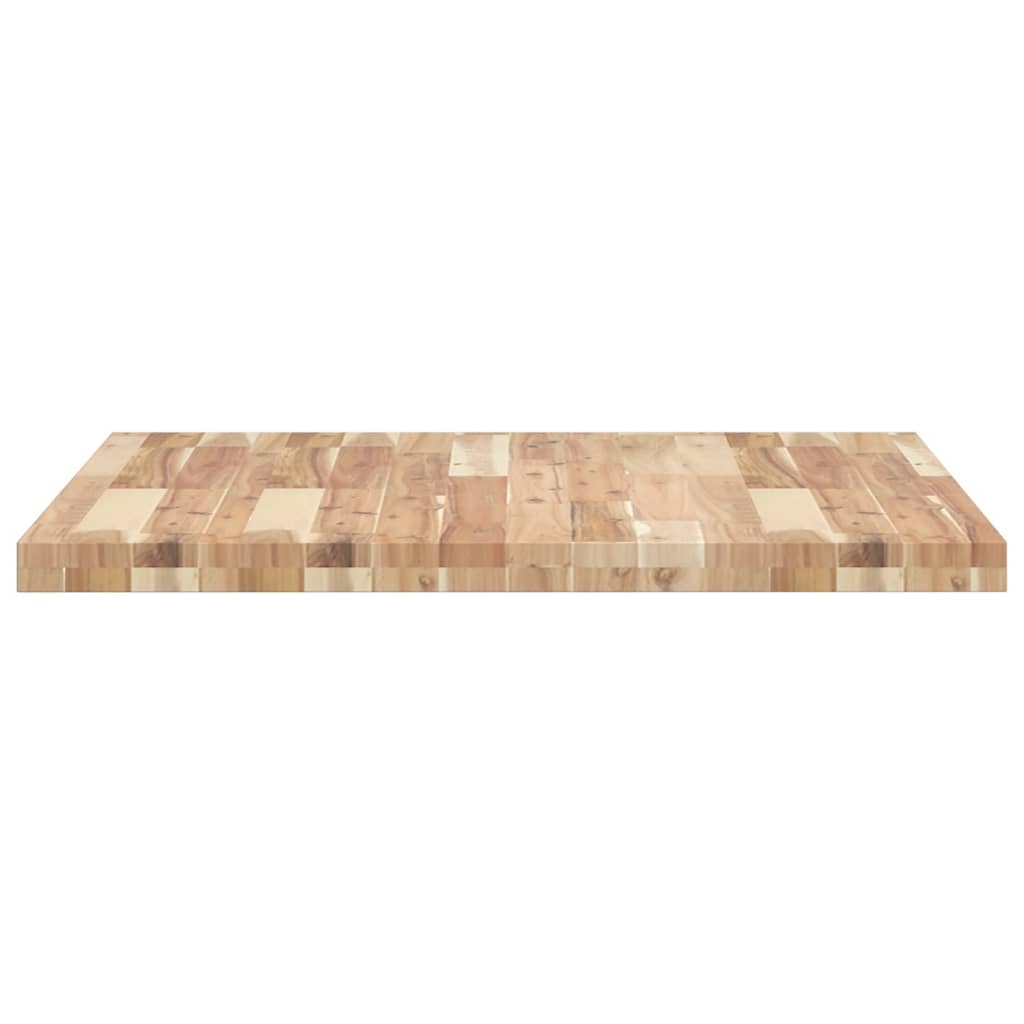 Tischplatte Rund Ø40x2 cm Massivholz Akazie
