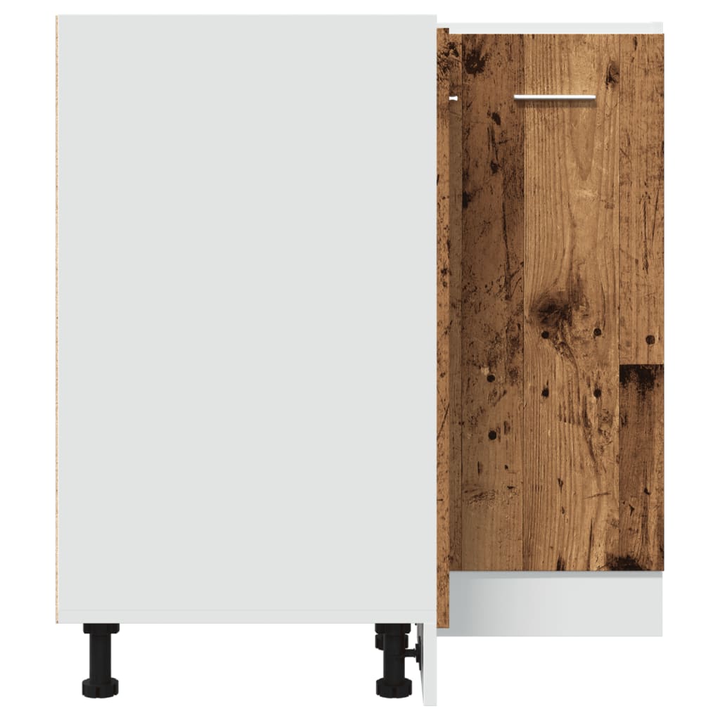 Unterschrank Lyon Weiß 60x46x81,5 cm Holzwerkstoff