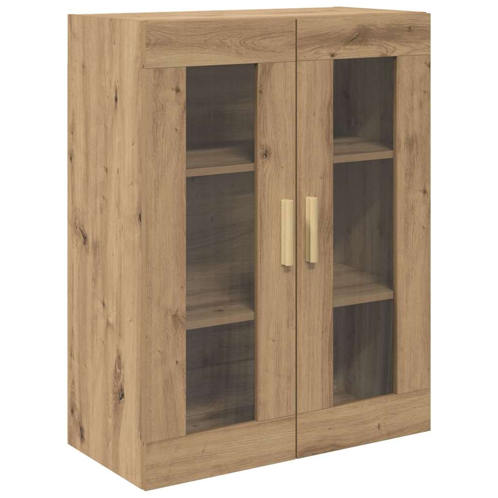 Highboard Altholz 69,5 x 34 x 180 cm Holzwerkstoff