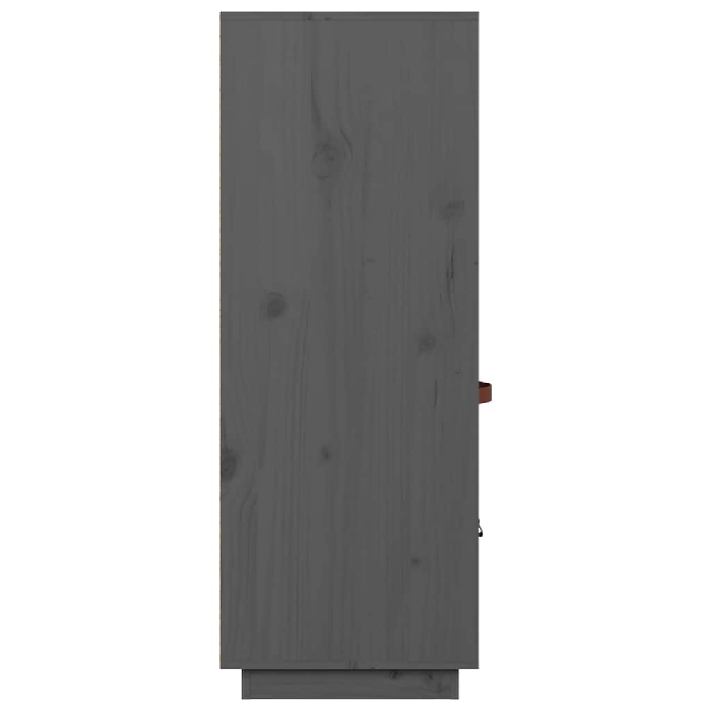 Highboard 67x40x108,5 cm Massivholz Kiefer