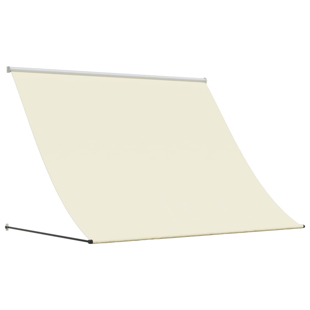 Markise Einziehbar Anthrazit 100x150 cm Stoff und Stahl