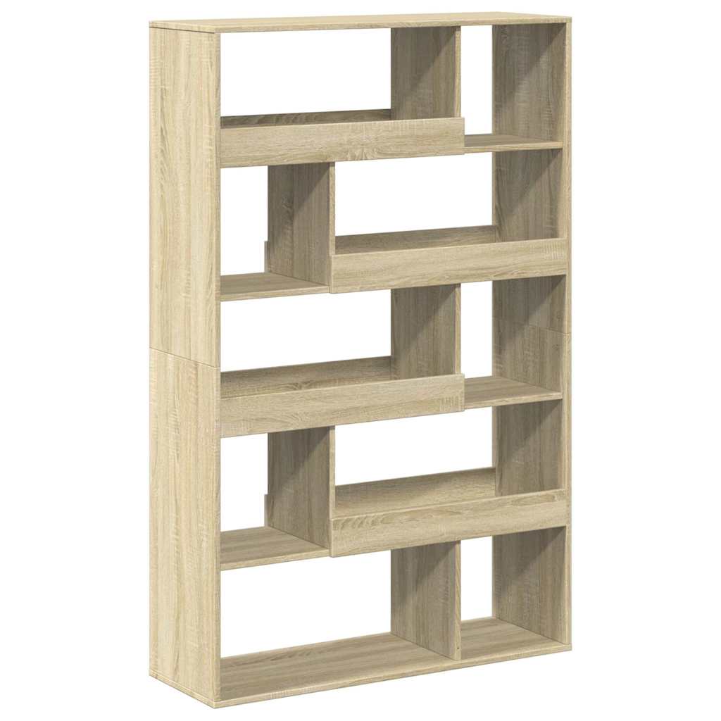 Bücherregal Räuchereiche 100x33x156,5 cm Holzwerkstoff