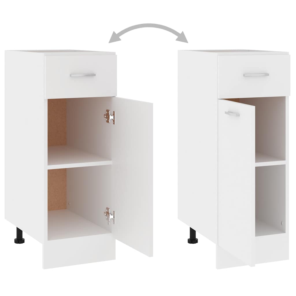 Unterschrank Lyon Weiß 60x46x81,5 cm Holzwerkstoff