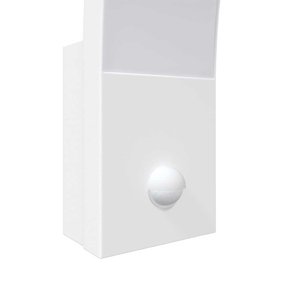 LED-Außenwandleuchten 2 Stk. Schwarz Aluminiumdruckguss