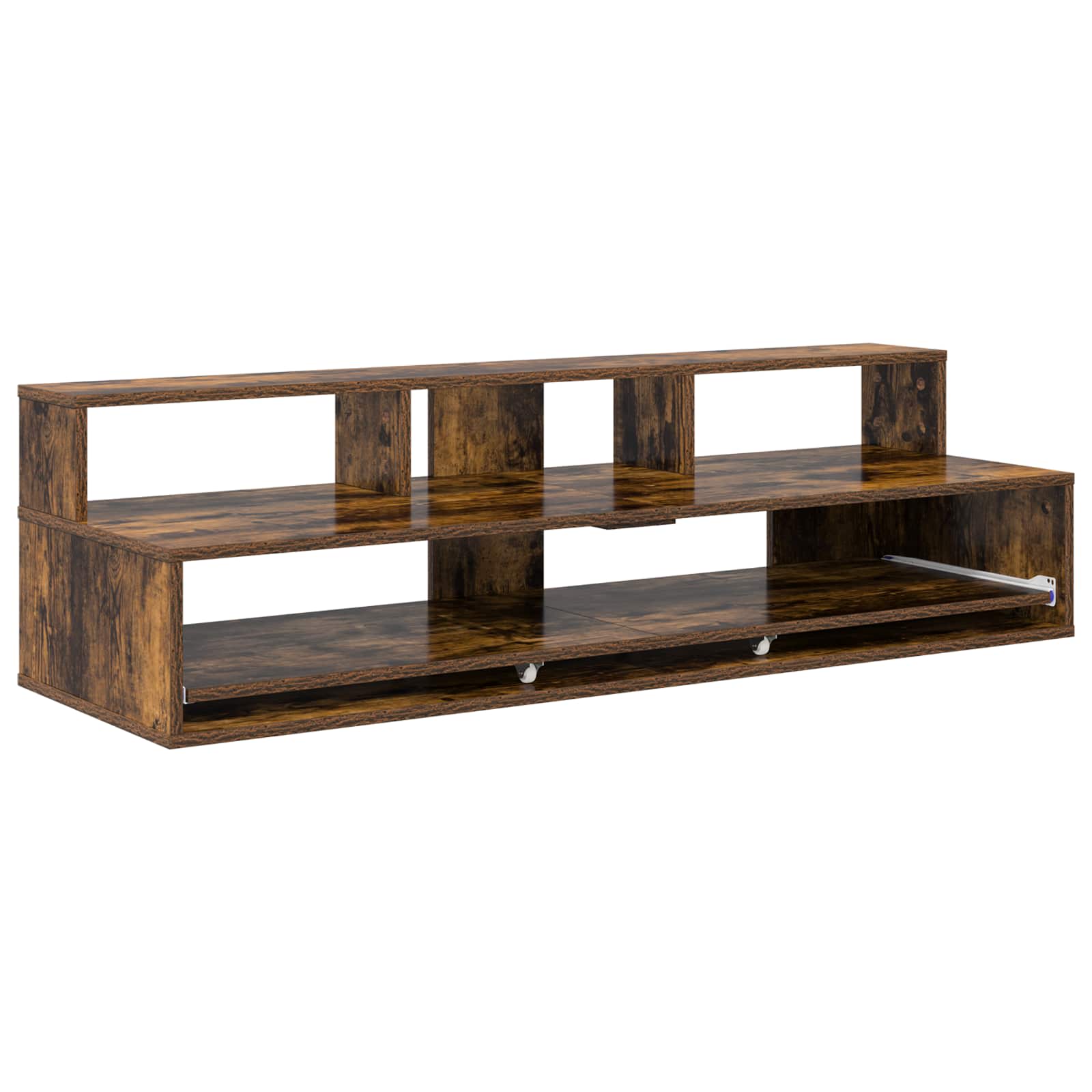 Studiotisch Weiß 152 x 42,5 x 36 cm Holzwerkstoff