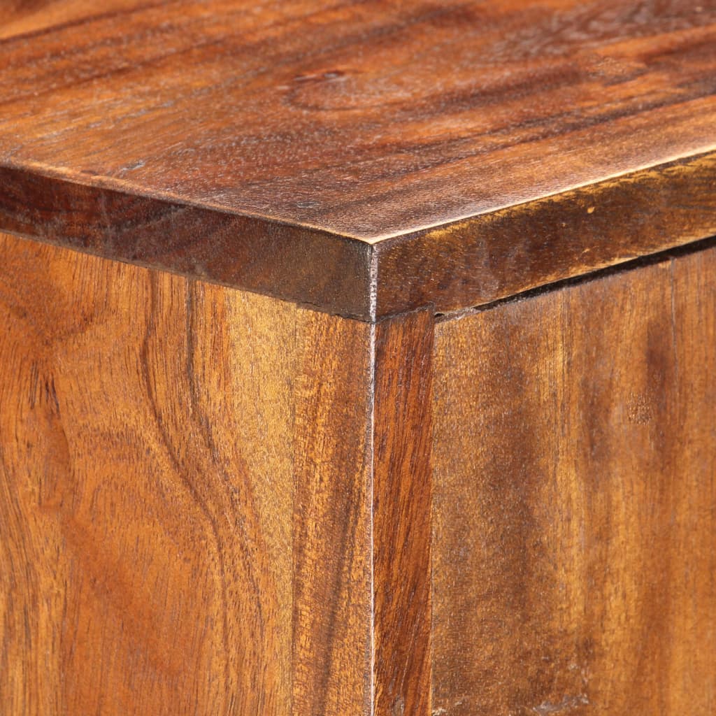 Highboard 80x30x100 cm Massivholz Mango