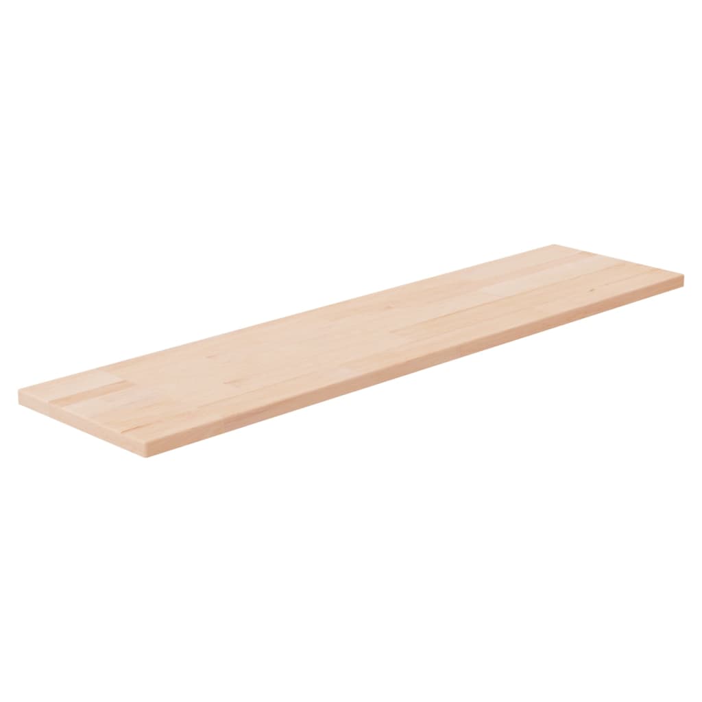 Regalboden 40x20x1,5 cm Unbehandeltes Massivholz Eiche