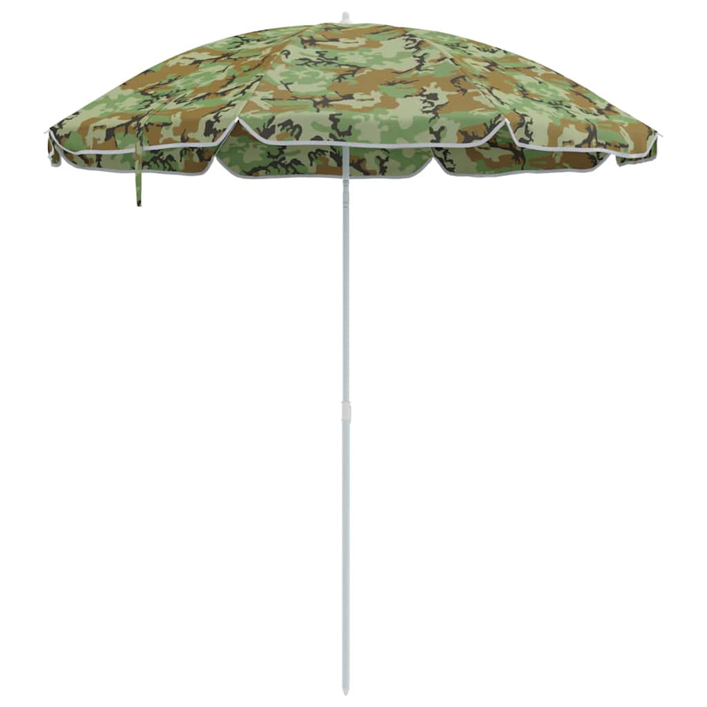 Sonnenschirm mit Stahlmast Sandfarbe 180 cm