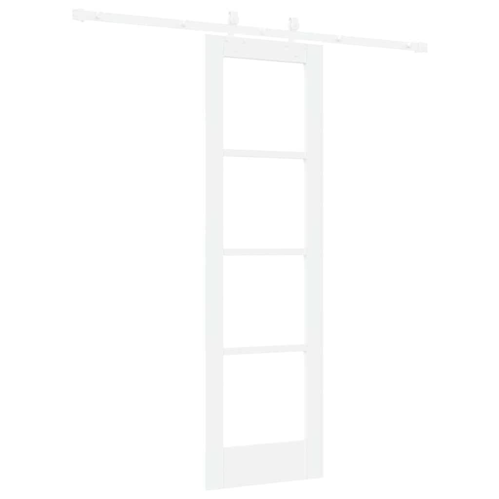 Schiebetür ORKDAL Natürlich und Schwarz 61 x 198,5 cm