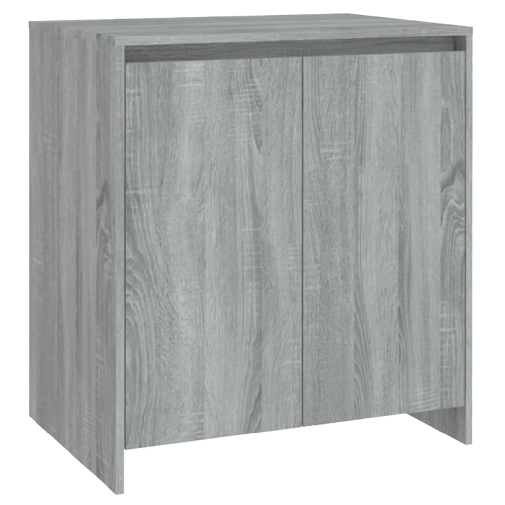3-tlg. Sideboard Weiß Holzwerkstoff