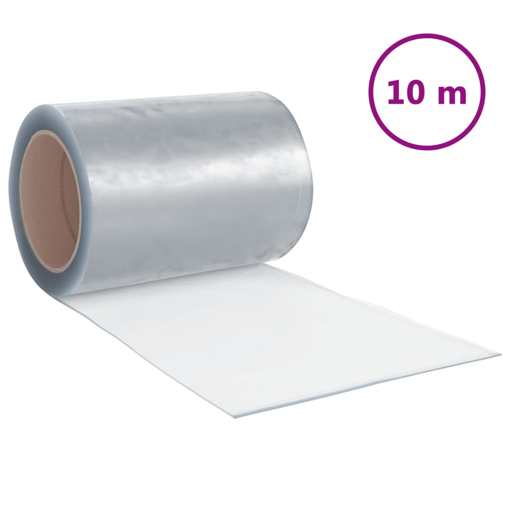 Türvorhang Transparent 200x1,6 mm 10 m PVC