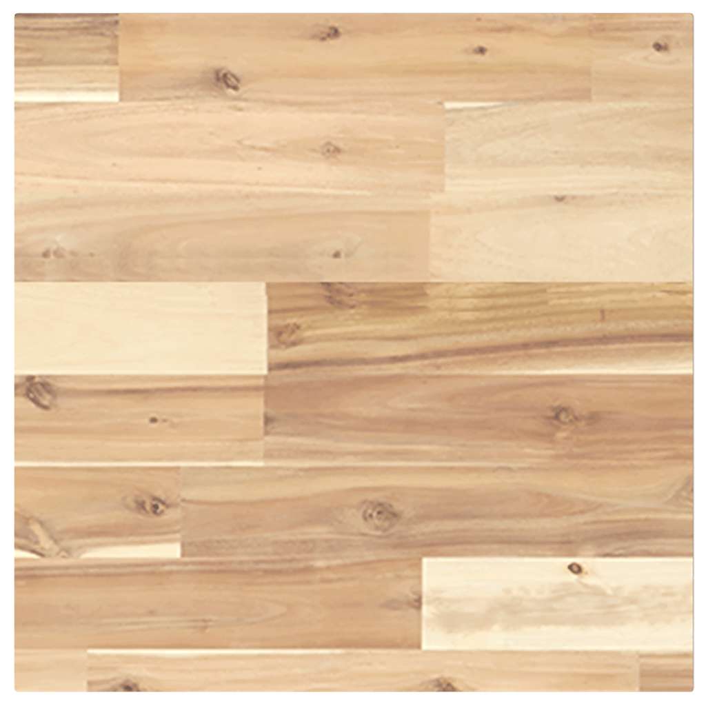 Tischplatte Rund Ø40x2 cm Massivholz Akazie