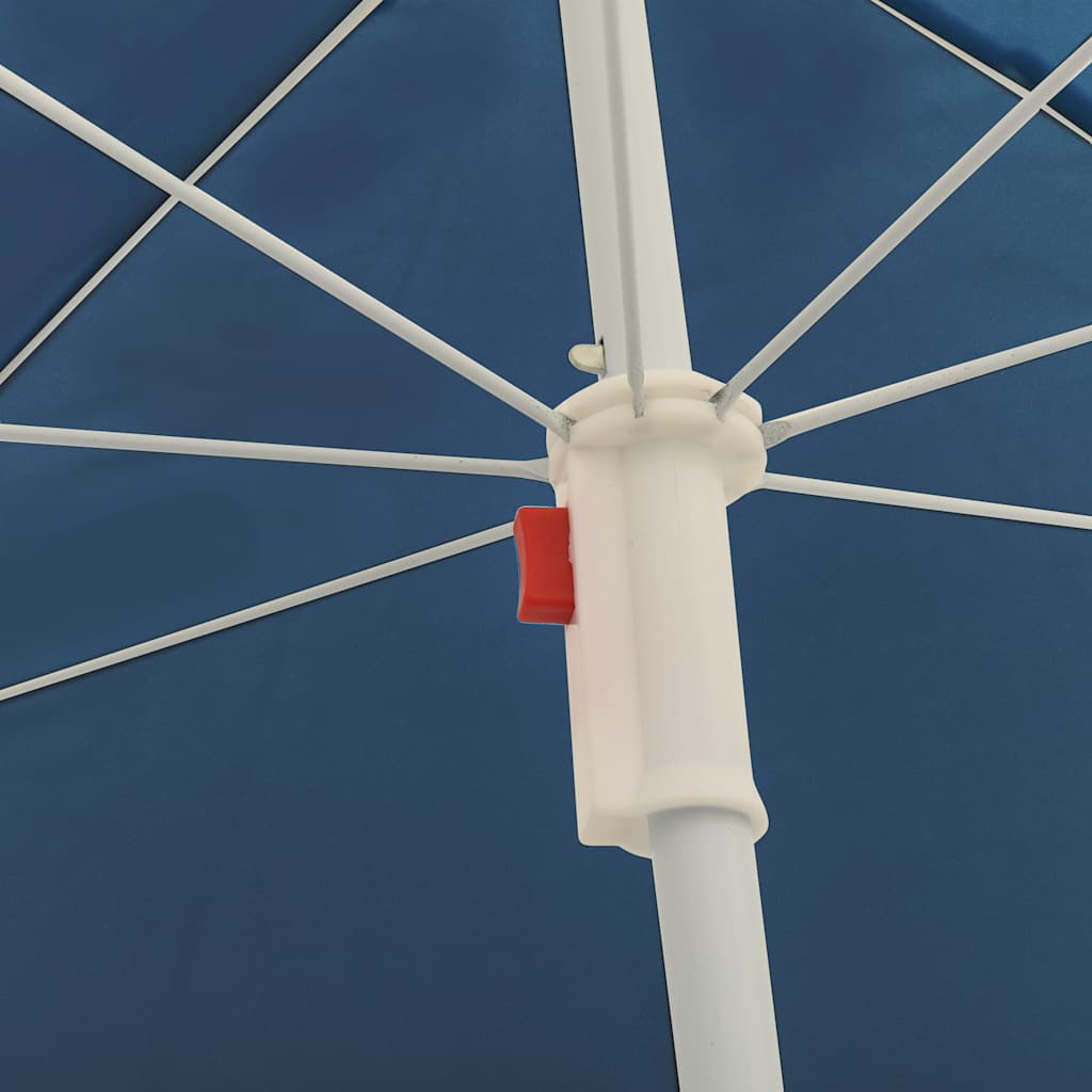 Sonnenschirm mit Stahlmast Sandfarbe 180 cm