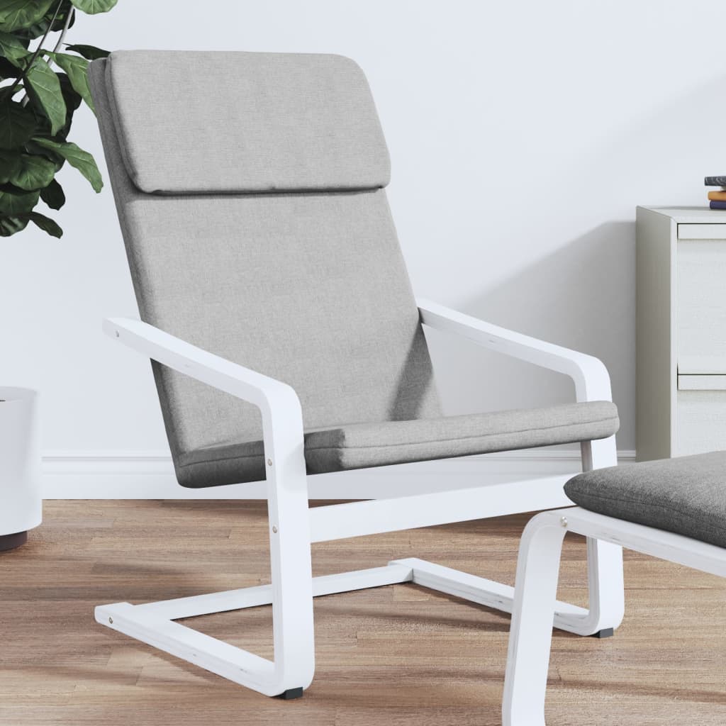 Relaxsessel Creme Stoff