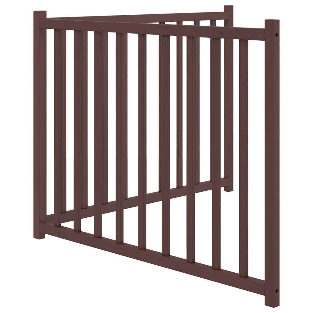 3-tlg. Hundetor Faltbar 150 cm Massivholz Tanne
