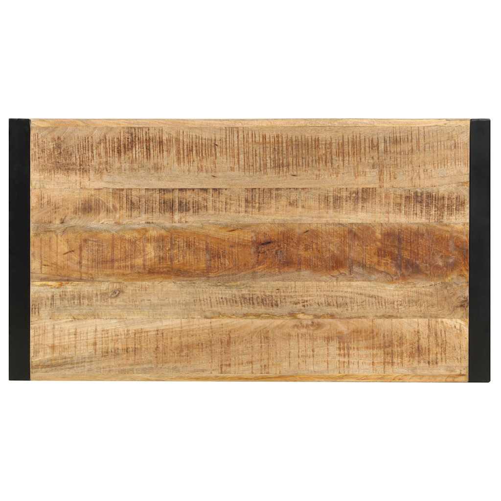 Bartisch 110 x 60 x 110 cm Massivholz Mango