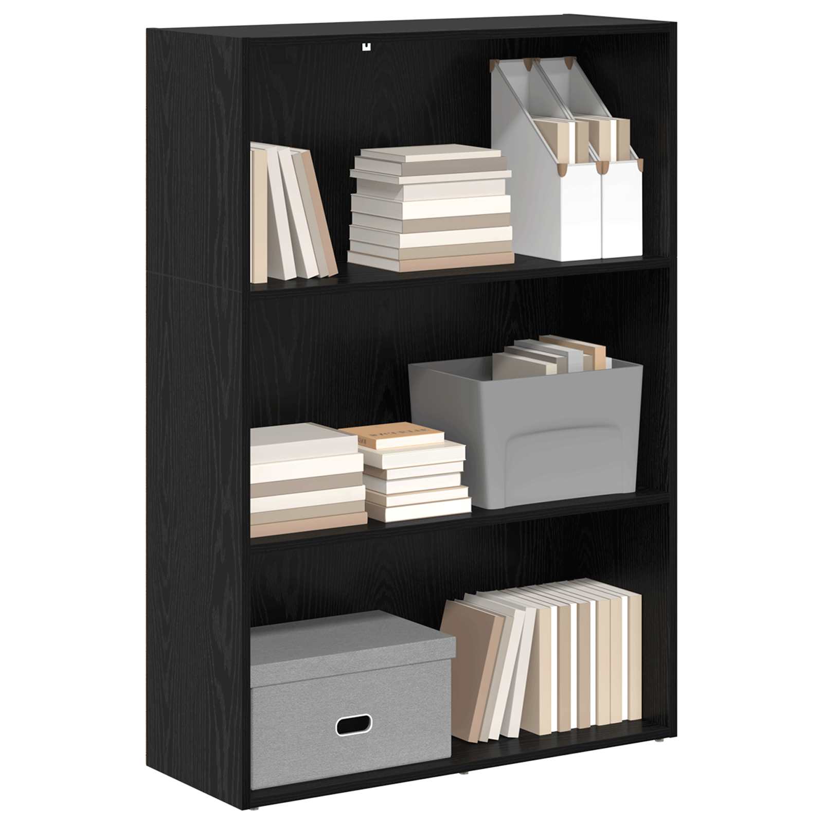 Bücherregal Weiß 80x30x189 cm Holzwerkstoff