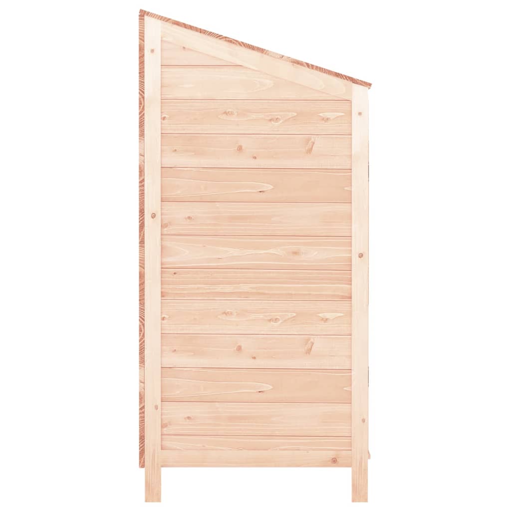 Geräteschuppen 55x52x174,5 cm Massivholz Tanne