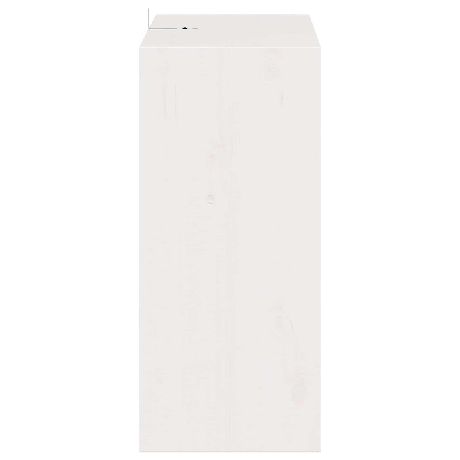 Weinschrank 56 x 25 x 56 cm Massivholz Kiefer