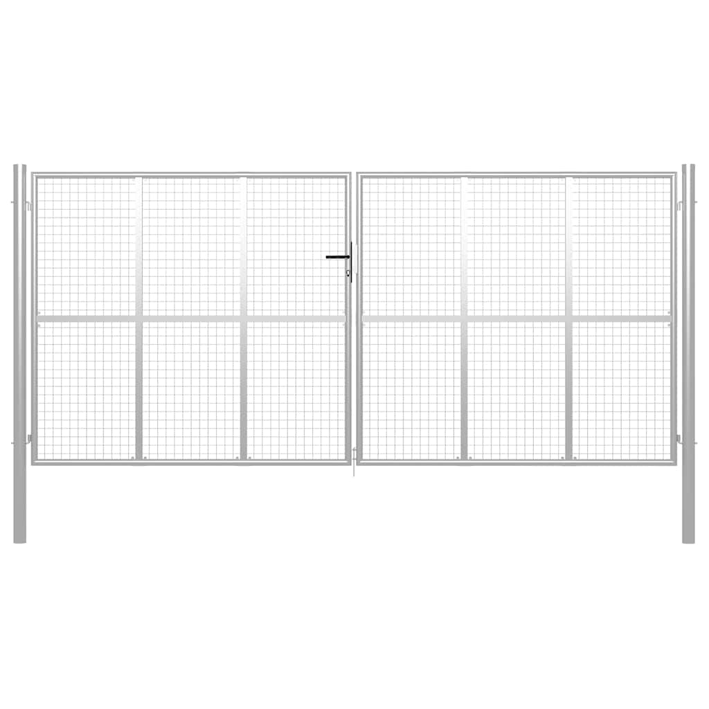 Gartentor aus Maschengewebe 400x150 cm