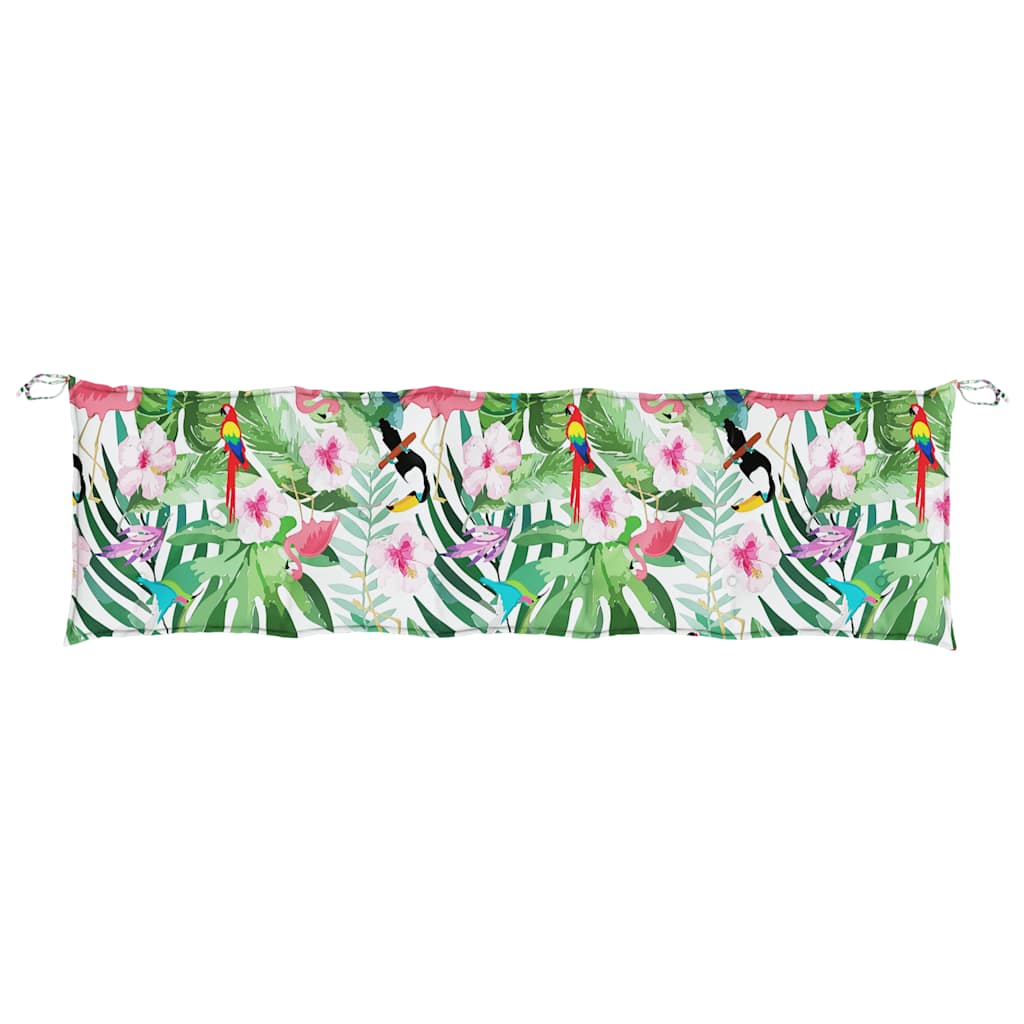 Gartenbank-Auflage Anthrazit 100x(50+50)x7 cm Oxford-Gewebe