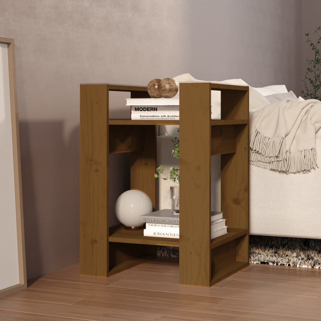 Bücherregal/Raumteiler 41x35x57 cm Massivholz Kiefer