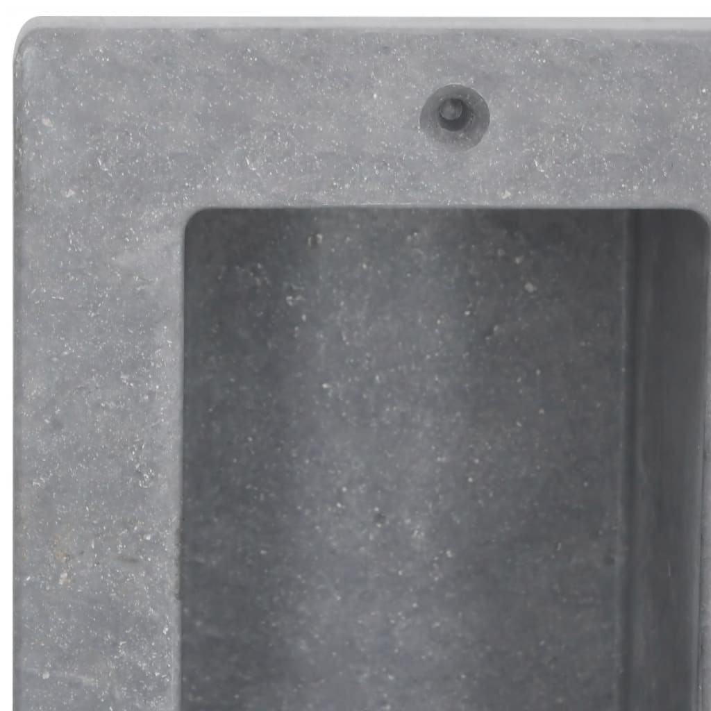 Duschnische Mattgrau 41x36x10 cm
