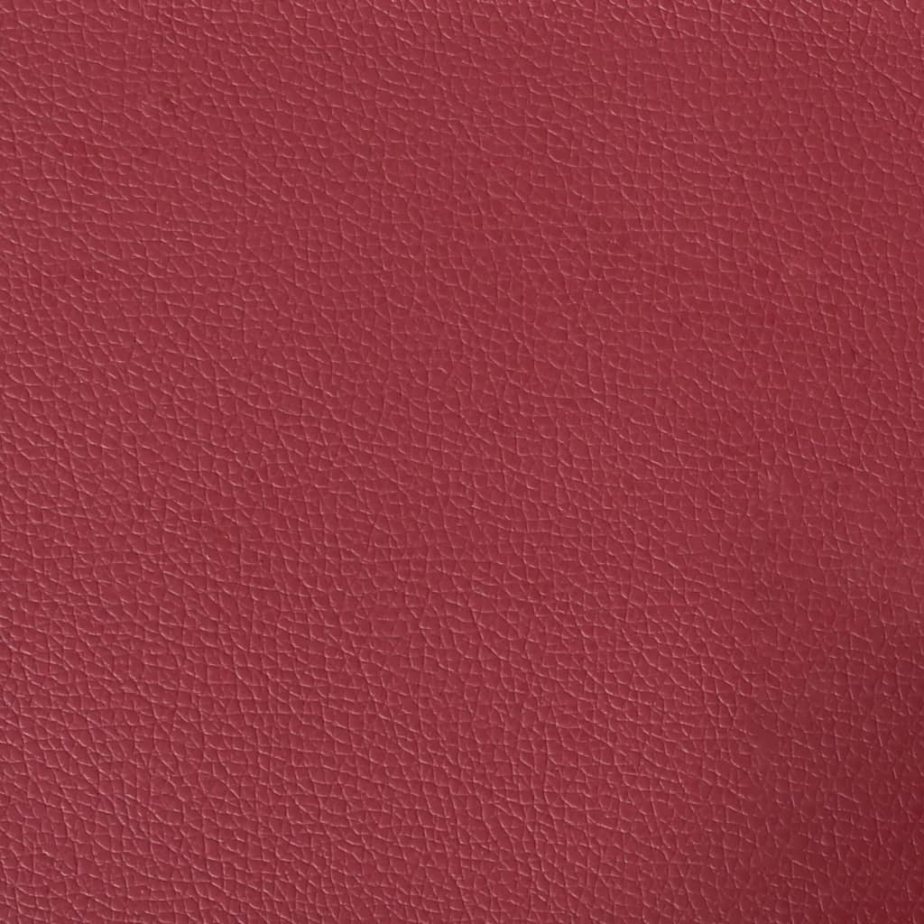 3-tlg. Chesterfield-Sofa-Set Schwarz Kunstleder