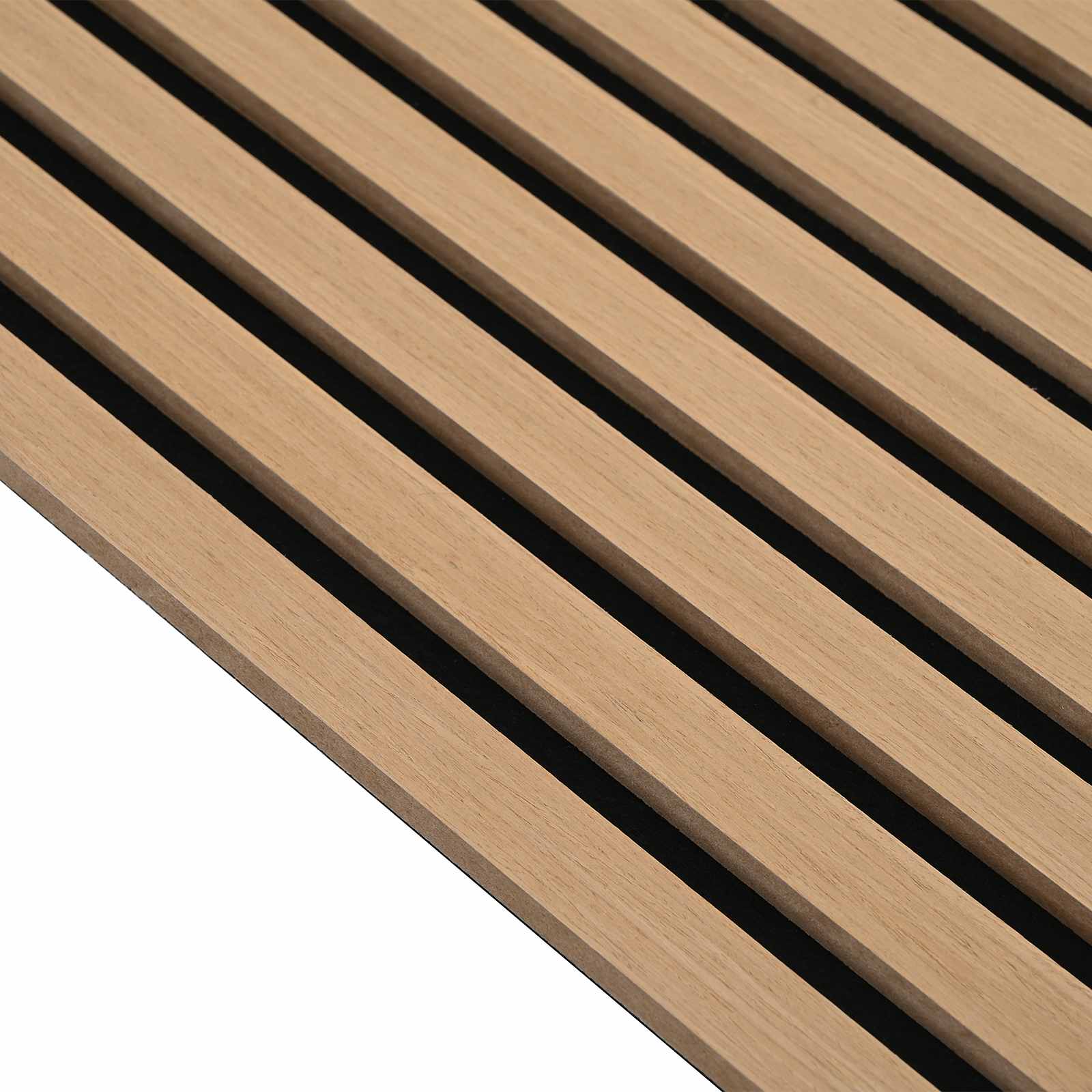 Wandpaneele 8 pcs Natur 60,5 x 60 cm