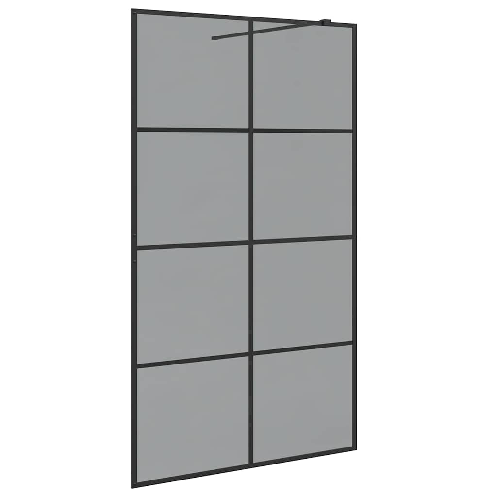 Duschwand für Begehbare Dusche mit Klarem ESG Glas 80x195 cm