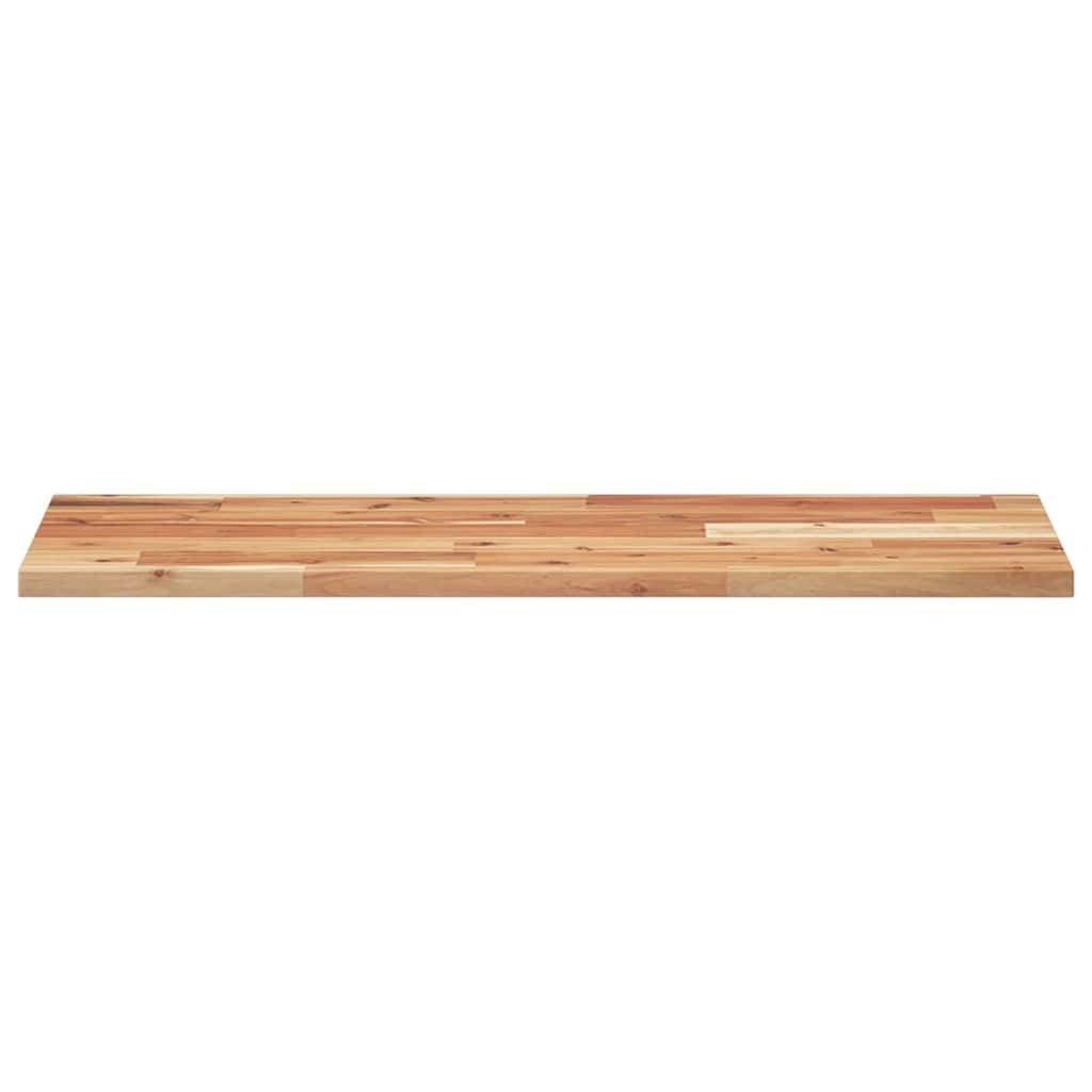 Tischplatte 40x20x2 cm Rechteckig Massivholz Akazie