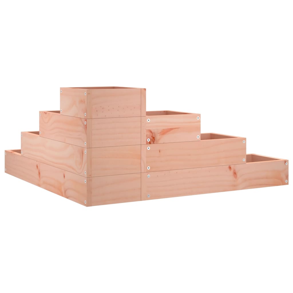 Pflanzentreppe 4 Stufen 80,5x79x36 cm Massivholz Kiefer
