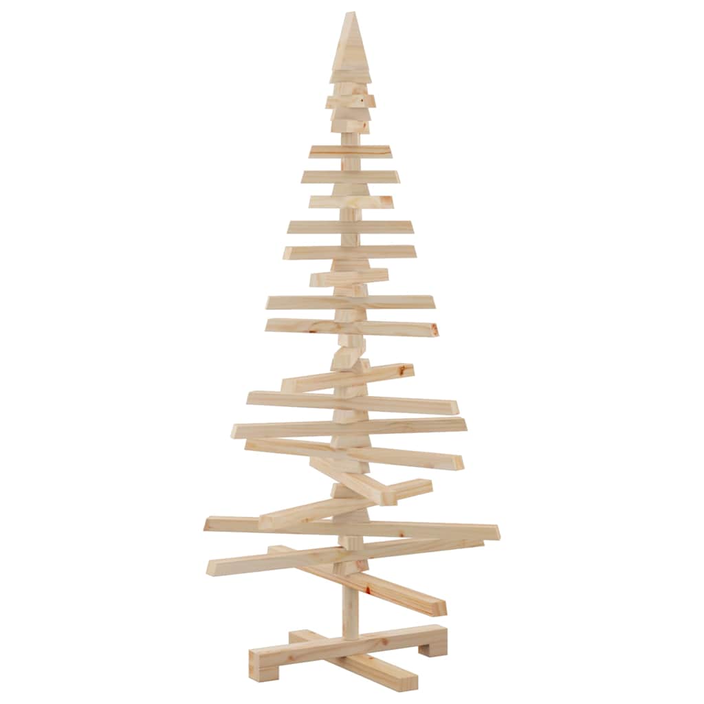 Weihnachtsbaum Holz zum Schmücken 60 cm Massivholz Kiefer