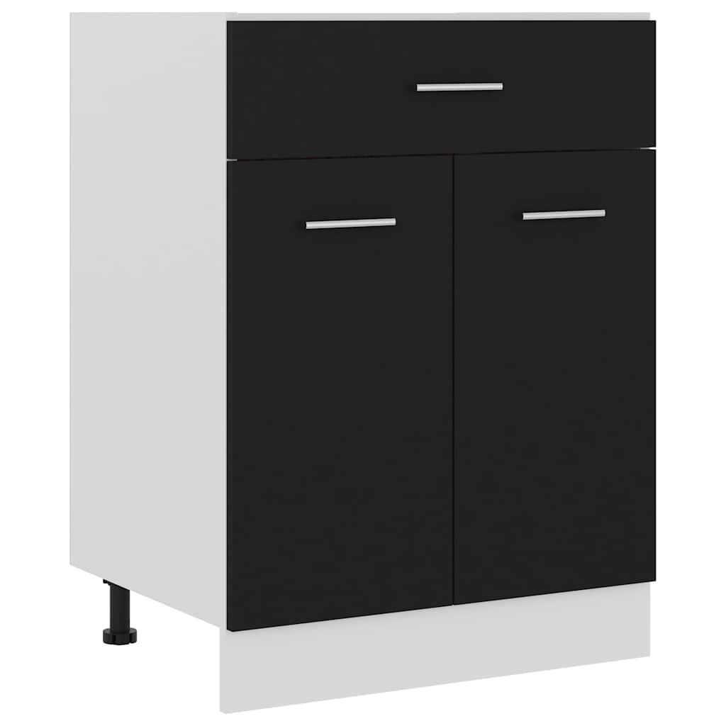 Unterschrank Lyon Weiß 60x46x81,5 cm Holzwerkstoff