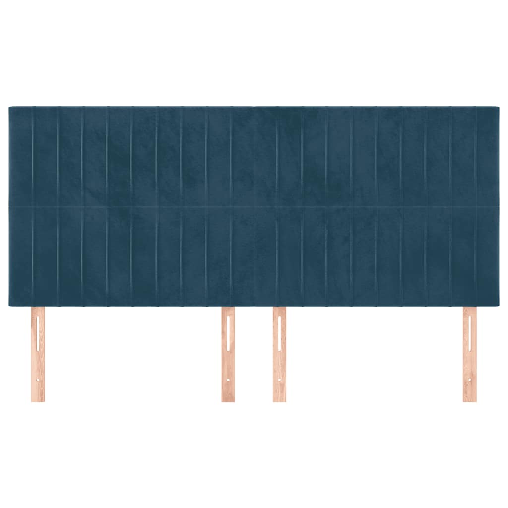 Kopfteil Hellgrau 80x5x118/128 cm Samt