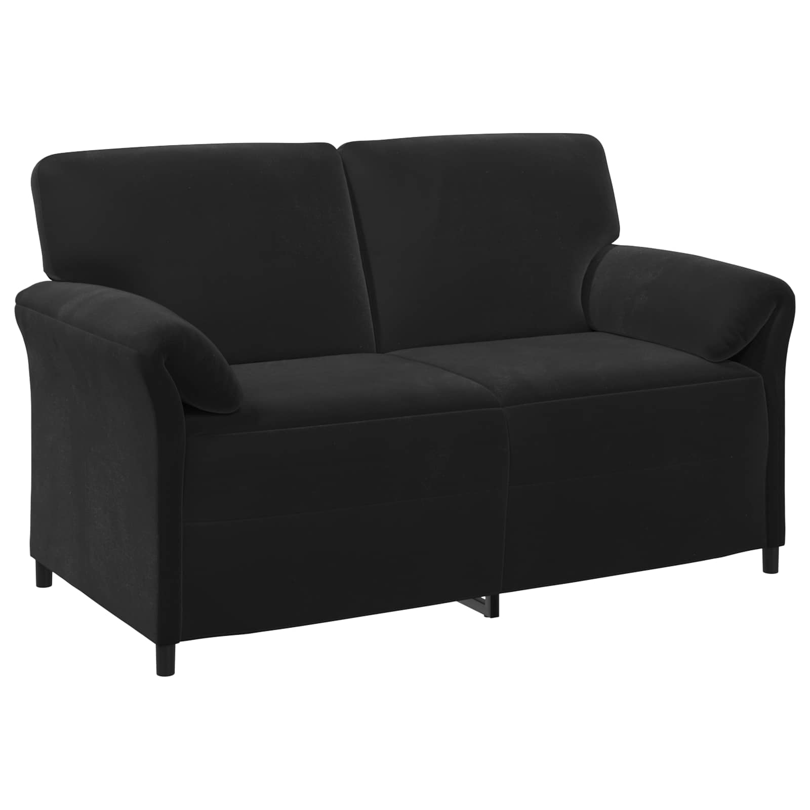 1-Sitzer Sofa Hellgrau 88 x 83 x 95 cm Samt