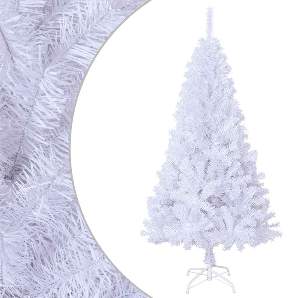 Künstlicher Weihnachtsbaum mit Dicken Zweigen Grün 150 cm PVC