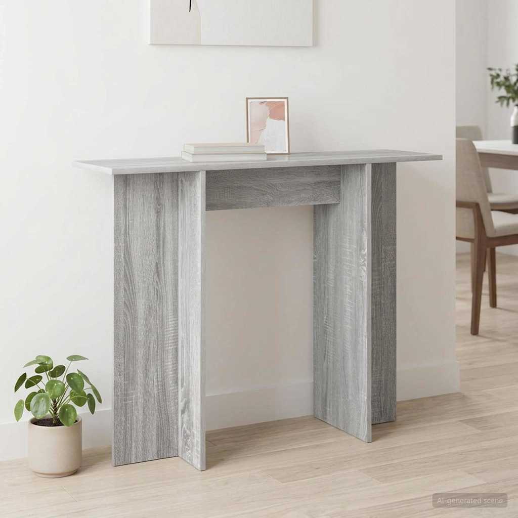 Konsolentisch Weiß 100 x 30 x 75 cm Holzwerkstoff