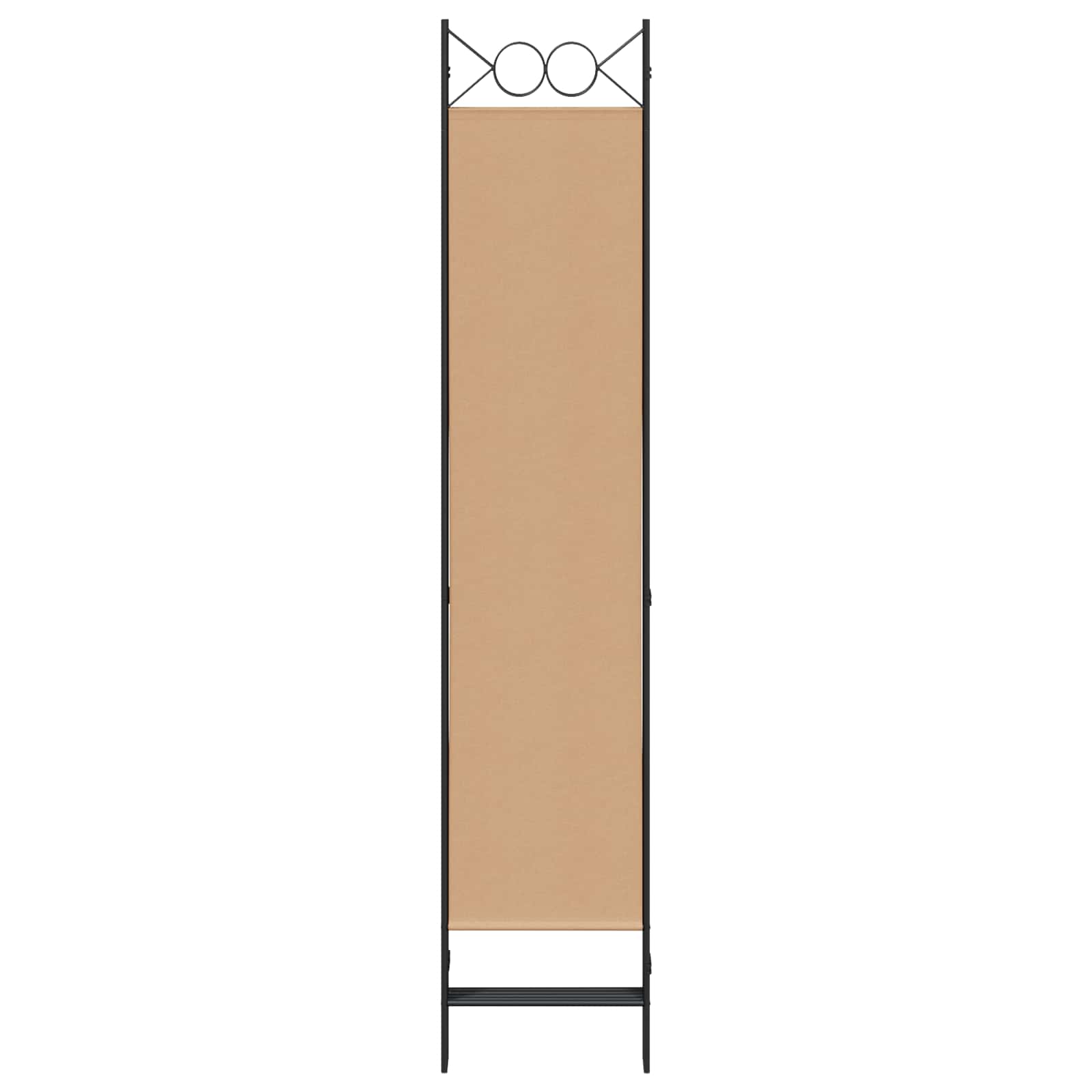 3-teiliger Raumteiler Beige 120 x 200 cm Stoff