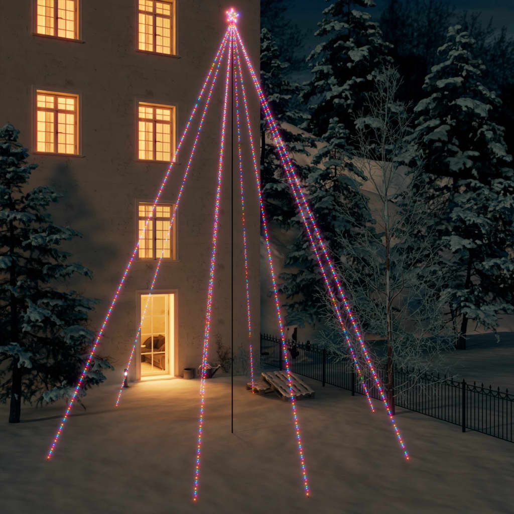 Weihnachtsbaum-Lichterketten Indoor Outdoor 400 LEDs 2,5 m
