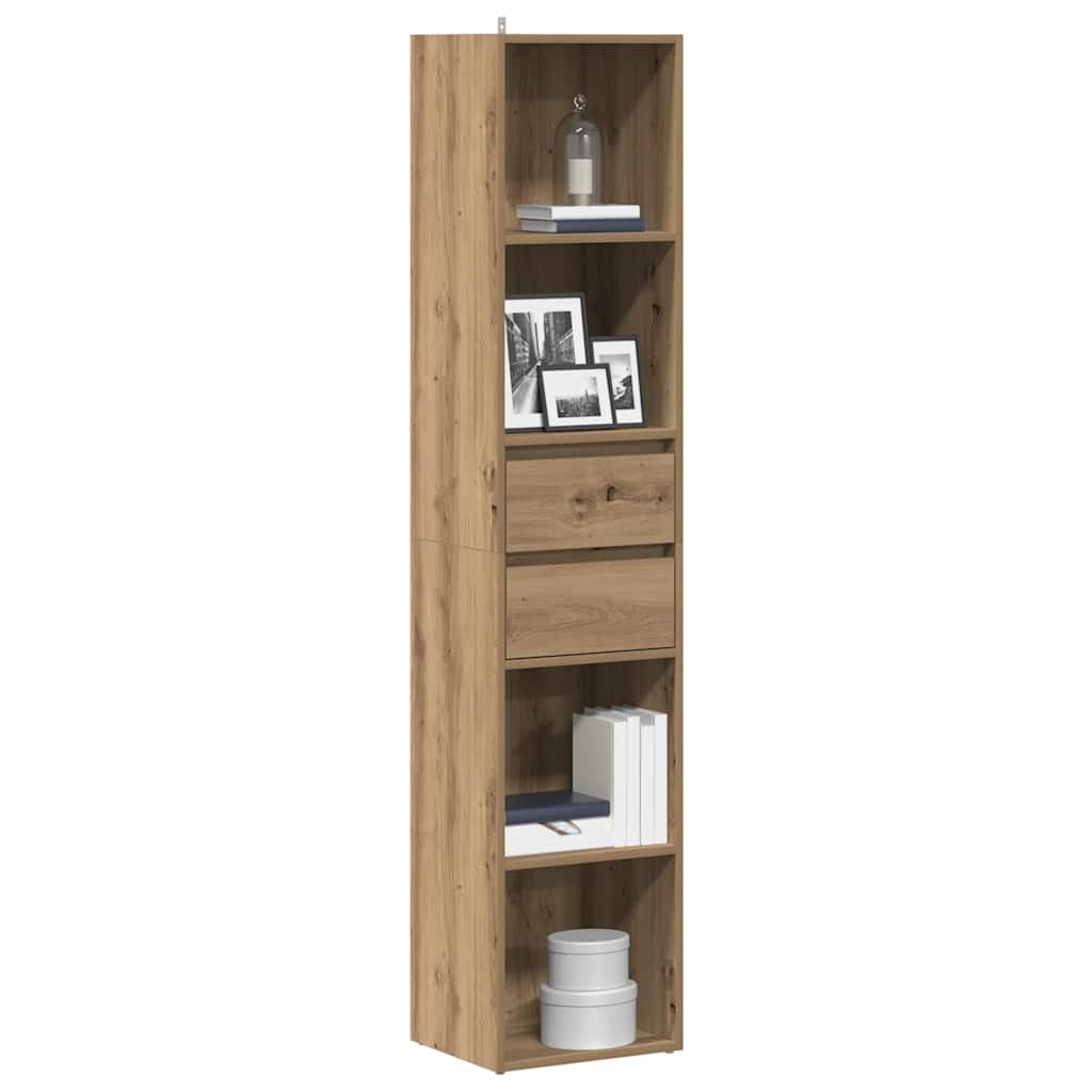 Bücherregal Weiß 36x30x171 cm Holzwerkstoff