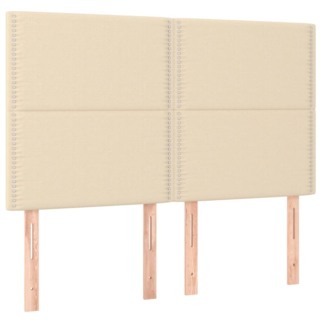 Kopfteil Dunkelgrau 80 x 5 x 118/128 cm Stoff