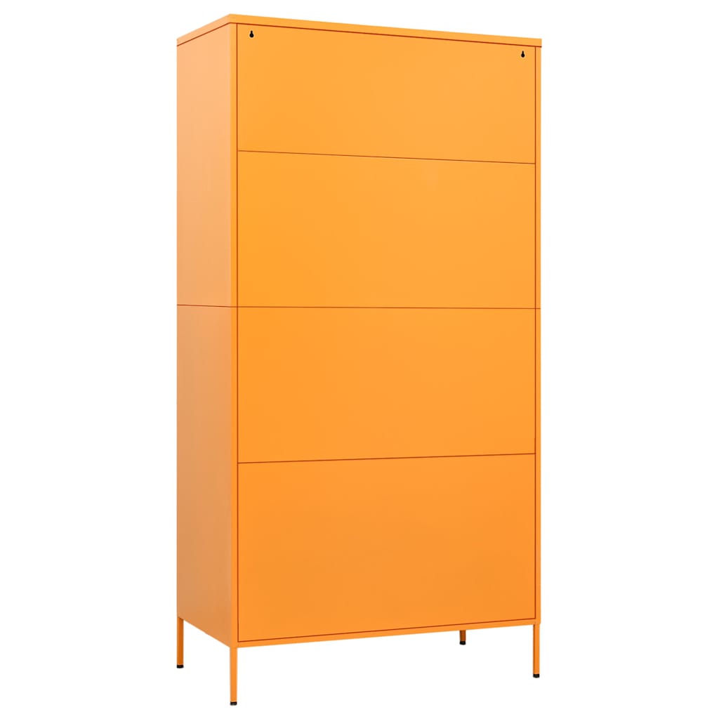 Kleiderschrank Olivgrün 90x50x180 cm Stahl